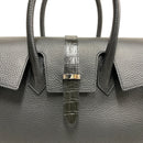 [Shrink leather]<br>Voyage M bag<br>color: Black