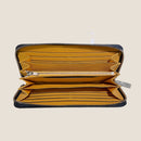 [Ai dyed crocodile] <br>Round zip long <Standard>