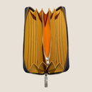 [Ai dyed crocodile] <br>Round zip long <Standard>