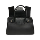 [Shrink leather]<br>Voyage M bag<br>color: Black