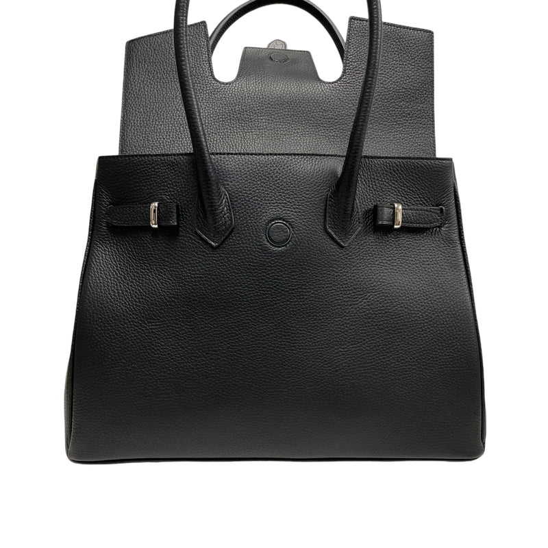 [Shrink leather]<br>Voyage L bag<br>color: Black