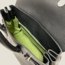 [シュリンクレザー]<br>ヴォヤージュLバッグ<br>color：ブラック<br>【１２月中旬入荷予定】