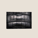 [カラークロコダイル] <br>スリムカードケース