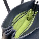 [Shrink leather]<br>Voyage L bag<br>color: Navy