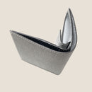 [フレンチカーフ] <br>ミニインターナショナルウォレット<br>color：アイスグレー