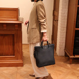 [Taurillon Lagoon]<br>parnet tote bag<br>color: navy