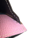 [サルベージ PROJECT]<br>[フレンチカーフ] <br>ミニスナップウォレット<br>color：モーヴピンク×トープ