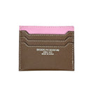 [サルベージ PROJECT]<br>[フレンチカーフ] <br>ミニスナップウォレット<br>color：モーヴピンク×トープ