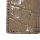 [サルベージ PROJECT]<br>[クロコパターンレザー] <br>三連キーケース<br>color：トープ