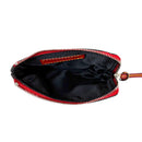 [サルベージ PROJECT]<br>[フレンチカーフ] <br>ポーチS<br>color：レッド