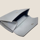 [フレンチカーフ] <br>ホックアップウォレット<br> color：アイスグレー