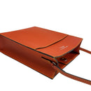 [French calf]<br>Box Sacoche L<br>color: Orange