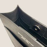[French calf]<br>Box sacoche L<br>color: black