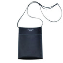 [サルベージ PROJECT]<br>[フレンチカーフ]<br>ボックスサコッシュL<br>color：ネイビー