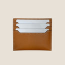 [フレンチカーフ] <br>カード＆スリット<br>color：キャメル