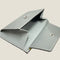 [French calf] <br>Mini -snap wallet<br>Color: Lemon x Ice Gray