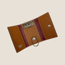 [フレンチカーフ] <br>キーケース<br>color：キャメル