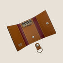 [フレンチカーフ] <br>キーケース<br>color：キャメル