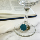 [フレンチカーフ] <br>グラスチャーム<br>color：ジーンブルー