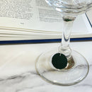 [フレンチカーフ] <br>グラスチャーム<br>color：ダークグリーン