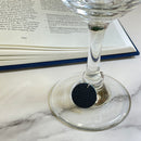 [フレンチカーフ] <br>グラスチャーム<br>color：ネイビー