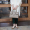 [Shrink leather]<br>Voyage M bag<br>color: Tope