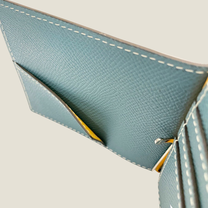 [French calf] <br>Building clip<br>color: Gene Blue