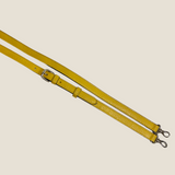 [Shrink leather] <br>round shoulders<br>color: mustard yellow