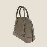 [Shrink leather] <br>round shoulders<br>color: ethane gray