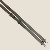 [Shrink leather] <br>round shoulders<br>color: ethane gray