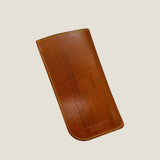 [Persimmon tangy dyed] <br>glasses case