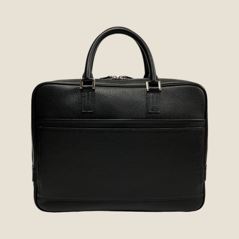 [Sastenash link leather] <br>Briefcase<br>color: Black