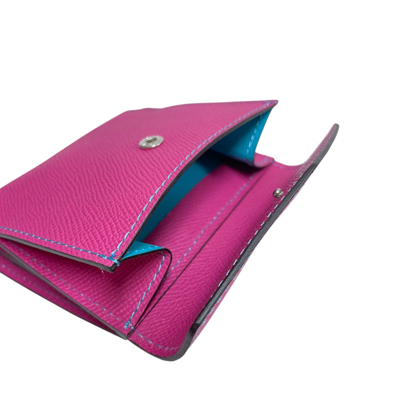 [French calf] <br>Hook -up wallet<br> color: Fuchsha pink