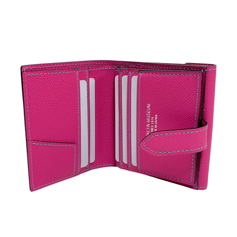 [French calf] <br>Hook -up wallet<br> color: Fuchsha pink