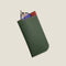 [French calf] <br>Glasses case<br>Color: Dark green