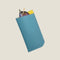 [French calf] <br>Glasses case<br>color: Gene Blue