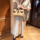 [シュリンクレザー]<br>ヴォヤージュMバッグ<br>color：トープ