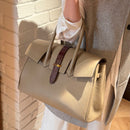 [シュリンクレザー]<br>ヴォヤージュMバッグ<br>color：トープ