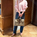 [シュリンクレザー]<br>ヴォヤージュMバッグ<br>color：トープ