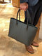 [French calf] <br>Medium tote bag<br>Color: All Navy