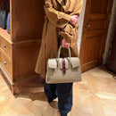 [シュリンクレザー]<br>ヴォヤージュMバッグ<br>color：トープ