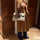 [シュリンクレザー]<br>ヴォヤージュMバッグ<br>color：トープ