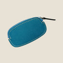 [French calf] <br>Smart coin case<br>color: Gene Blue