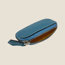 [French calf] <br>Smart coin case<br>color: Gene Blue