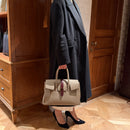 [シュリンクレザー]<br>ヴォヤージュMバッグ<br>color：トープ