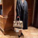 [シュリンクレザー]<br>ヴォヤージュMバッグ<br>color：トープ