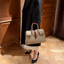 [シュリンクレザー]<br>ヴォヤージュMバッグ<br>color：トープ