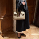 [シュリンクレザー]<br>ヴォヤージュMバッグ<br>color：トープ