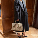 [シュリンクレザー]<br>ヴォヤージュMバッグ<br>color：トープ×トープ