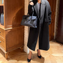 [オールシュリンクレザー]<br>ヴォヤージュMバッグ<br>color：ネイビー